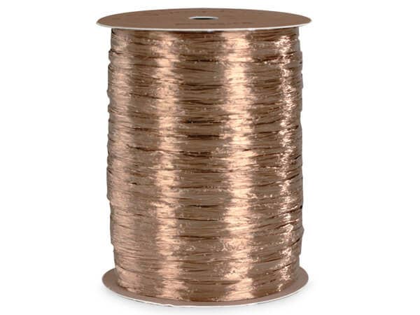 Pearlized Raffia Ribbon: Light Blue, 1 Pack, 100 yards