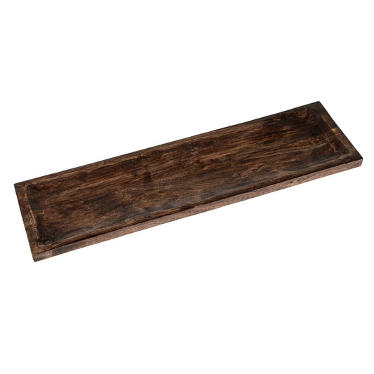 Burnt Brown Mango Wooden Tray