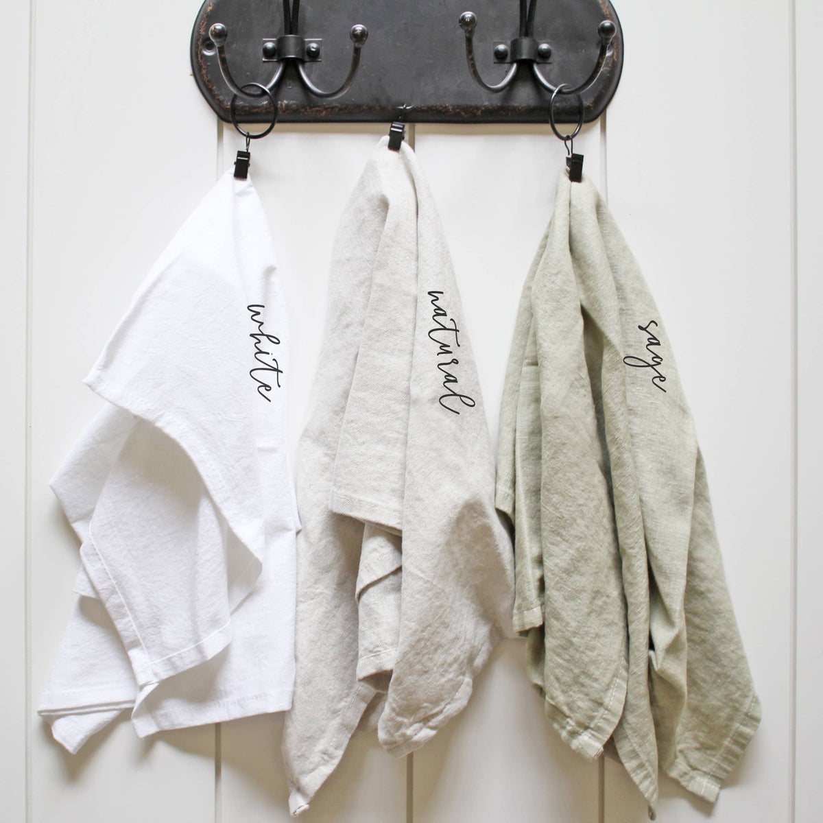 Hello Pumpkin Tea Towel: Natural