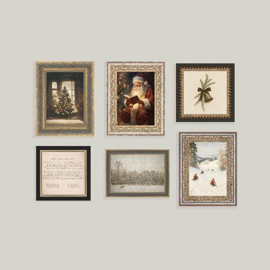 Christmas 6-PC Framed Art Set