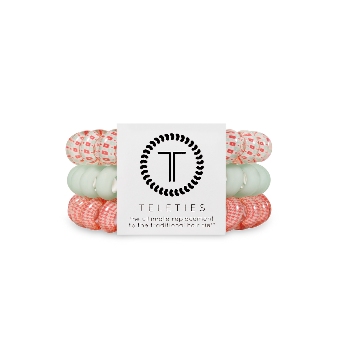 Spiral Hair Coil | Large | Calming Coral