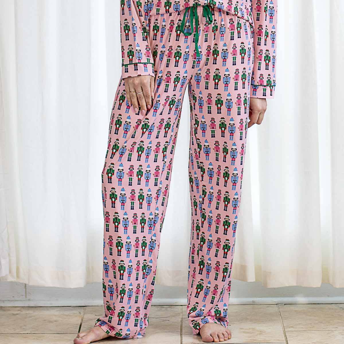 Nutcracker March Sleep T-Shirt/Pants   Light Pink/Multi