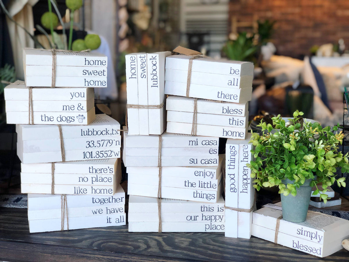 Book Stacks: Enjoy the Little Things