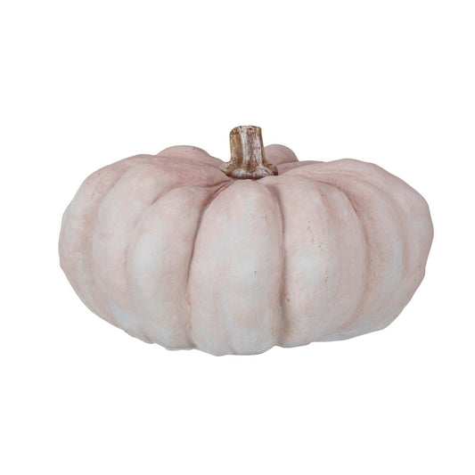 Resin Pumpkin, Cream Color