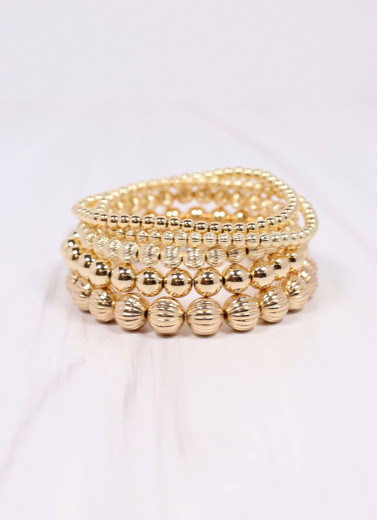 Silas Bracelet Set GOLD: Default