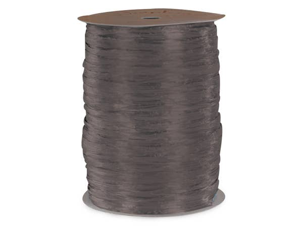 Matte Raffia Ribbon: White Matte, 1 Pack, 100 yards