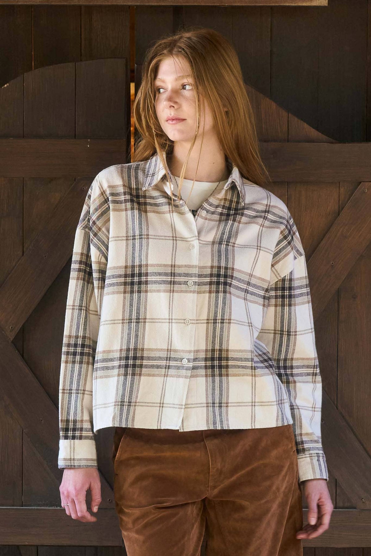 Rustic Meadow Plaid Shirt