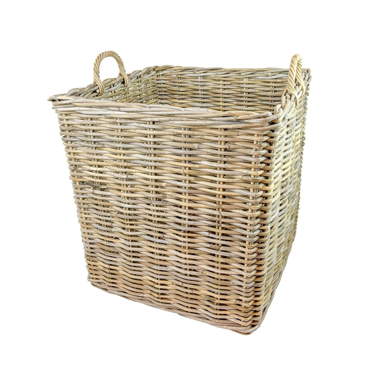 Square Grey Rattan Baskets