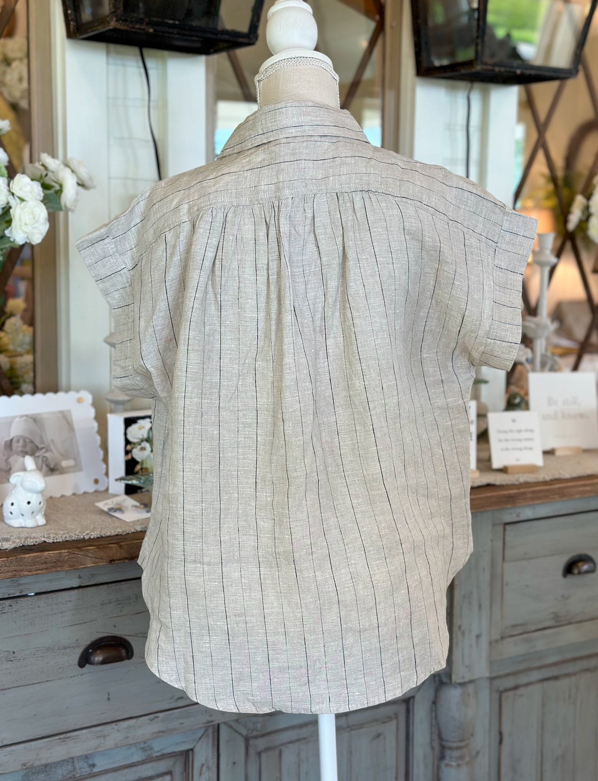 Casey Linen Top