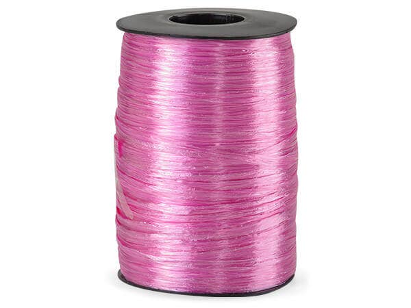 Pearlized Raffia Ribbon: Light Blue, 1 Pack, 100 yards