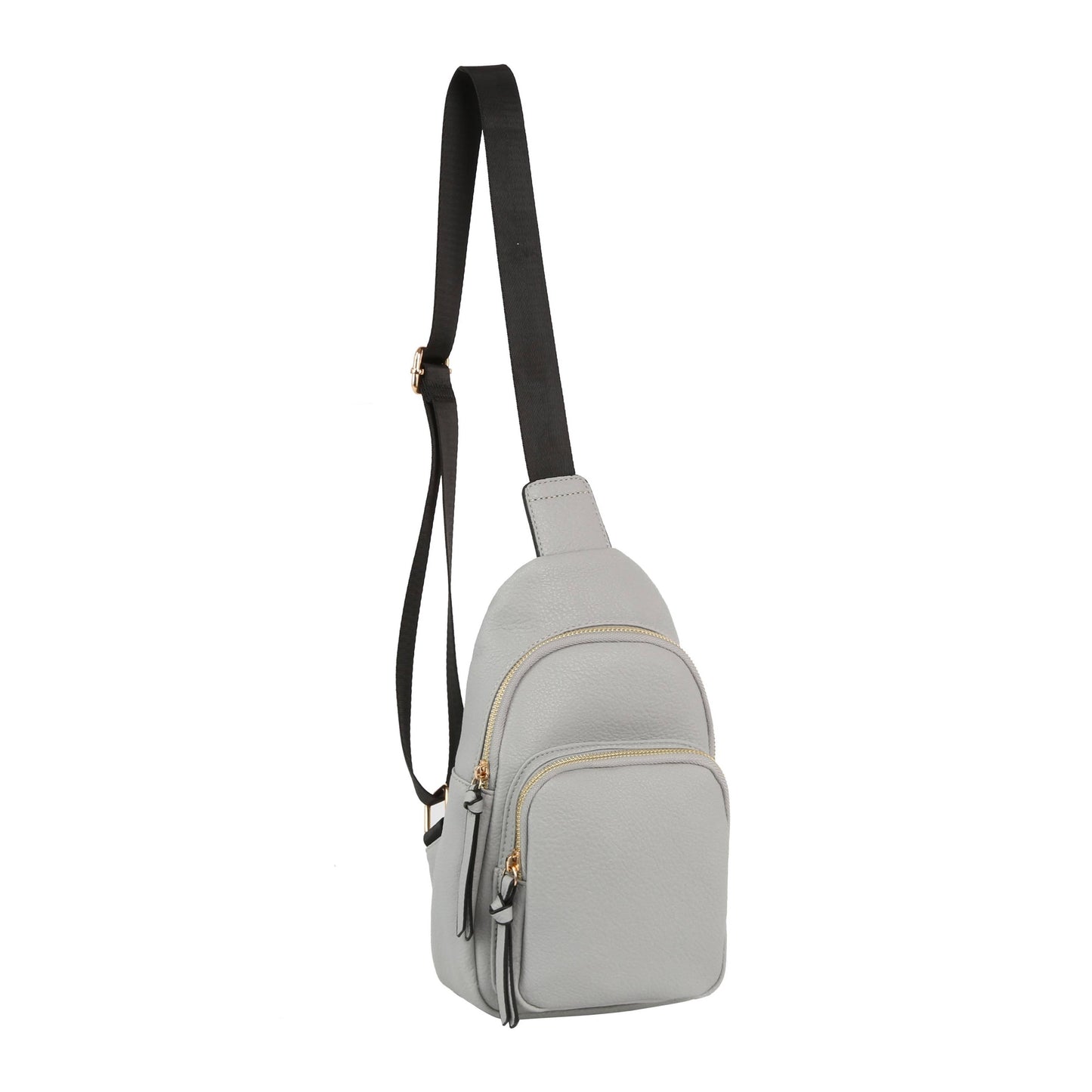 Women Sling Crossbody Fanny Bag: ONE SIZE / Brown