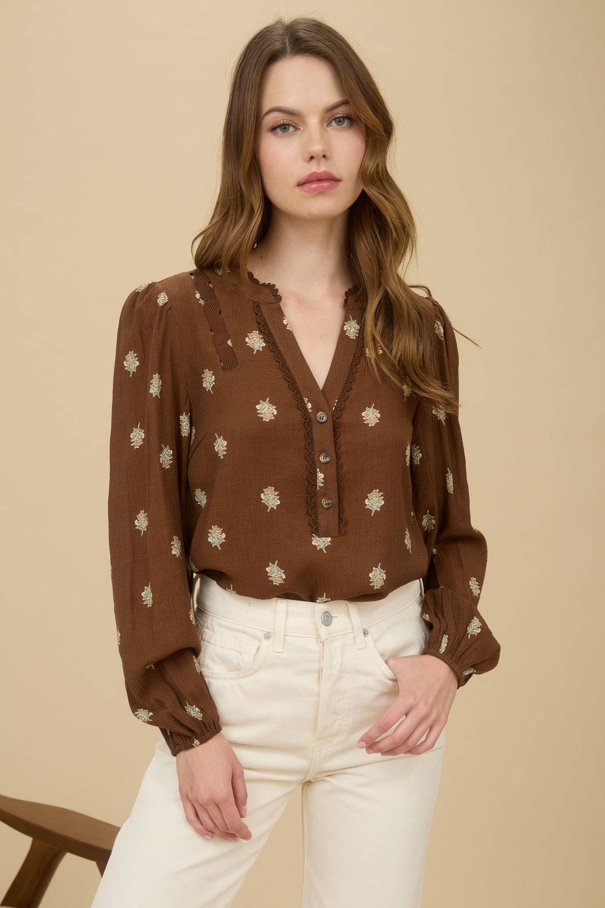 Chestnut Meadow Blouse