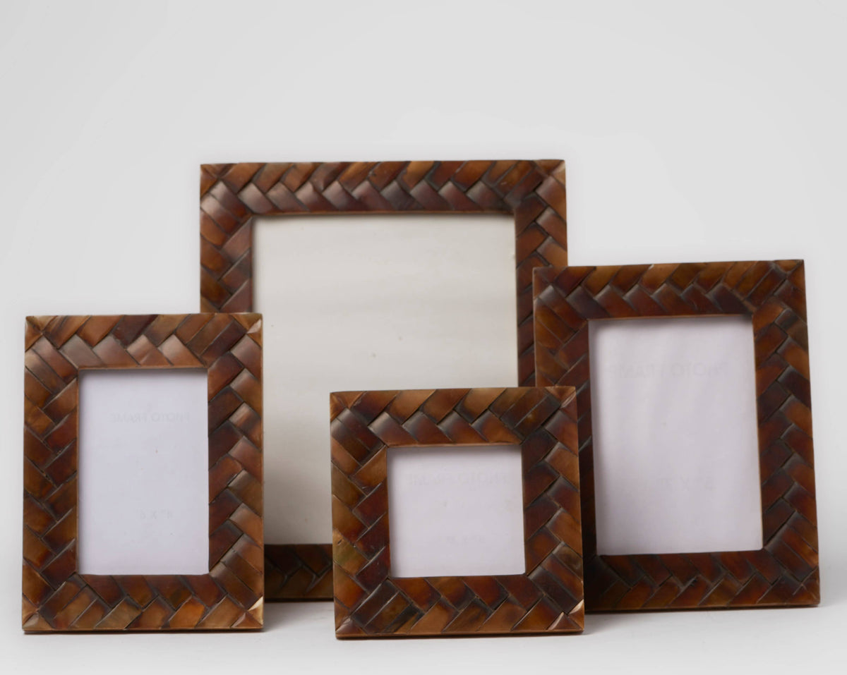 Brown Criss-Cross Frame - 4x4