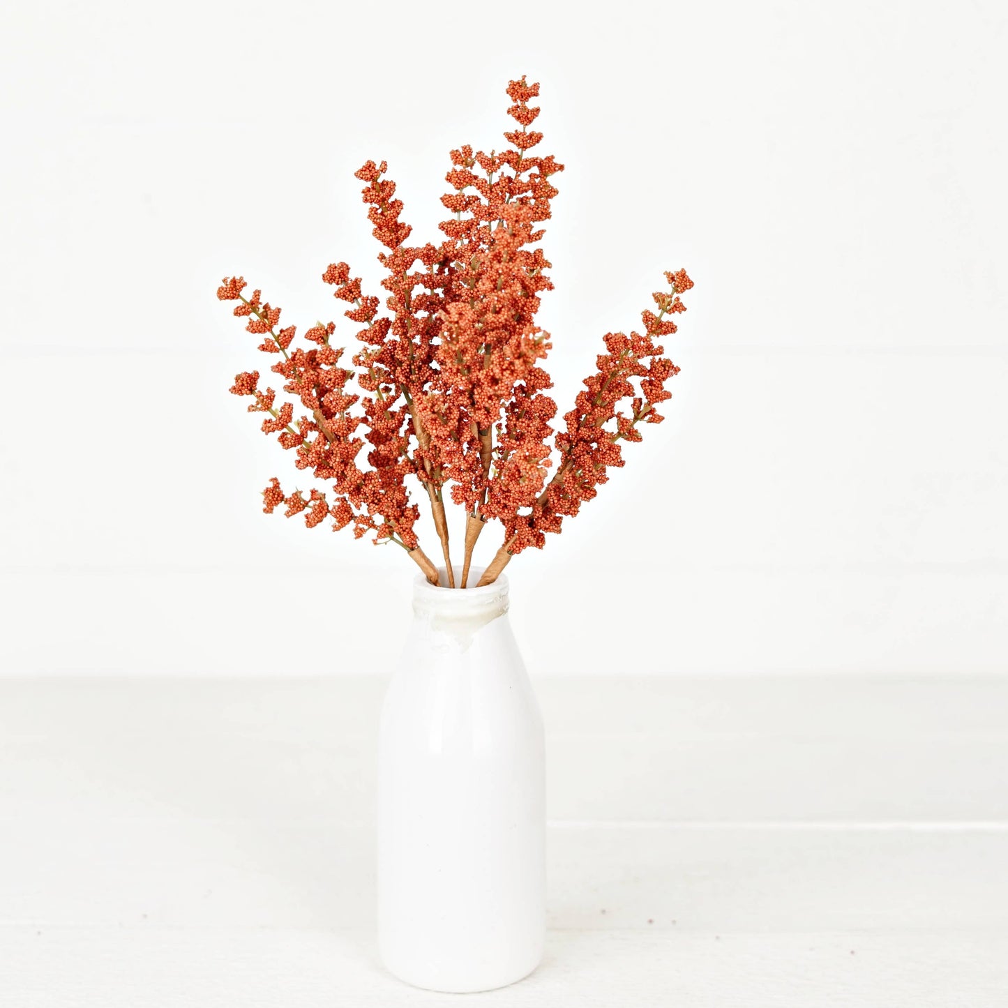 14in Bush-Pumpkin Millet Berry Heather