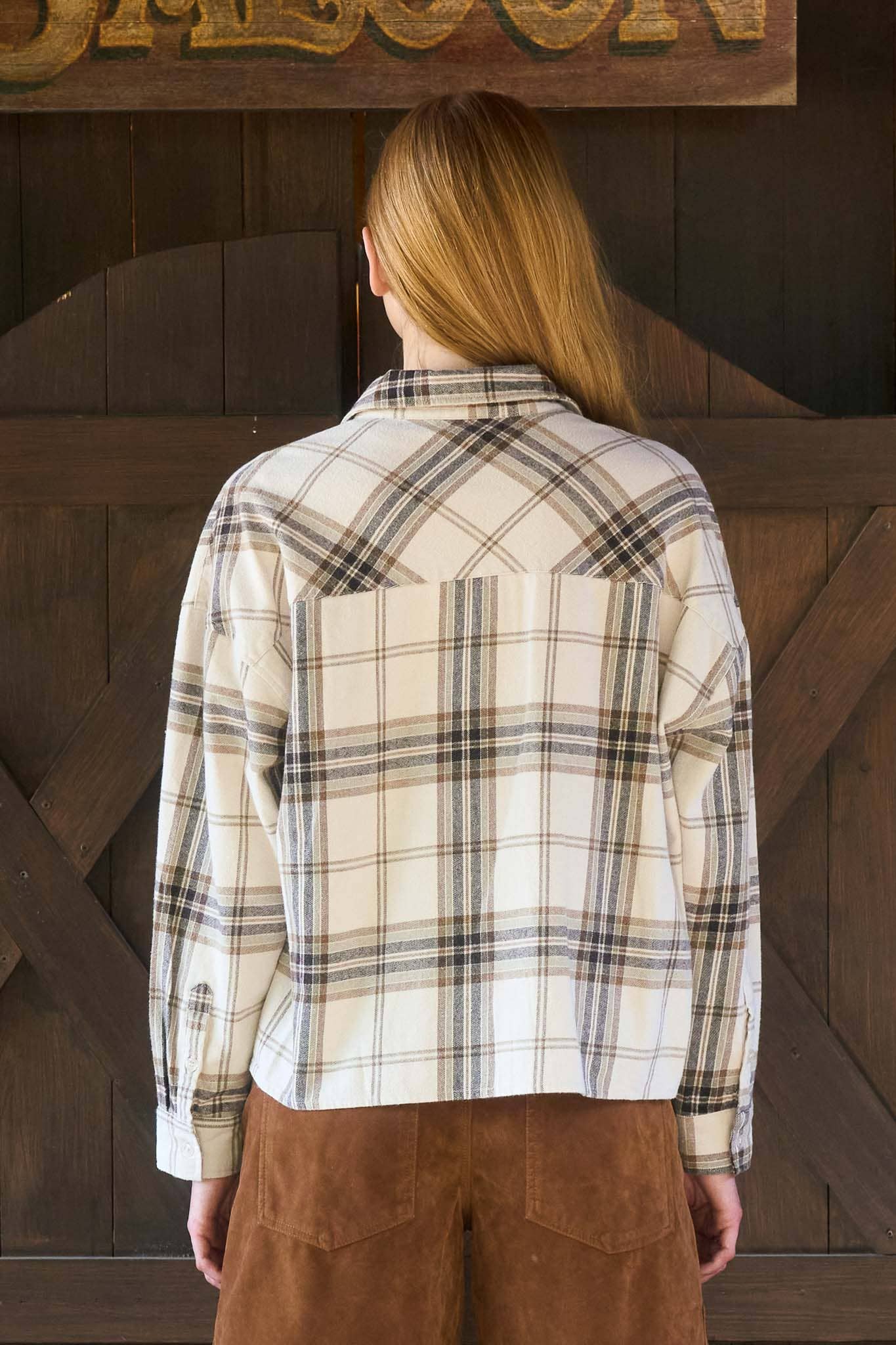 Rustic Meadow Plaid Shirt
