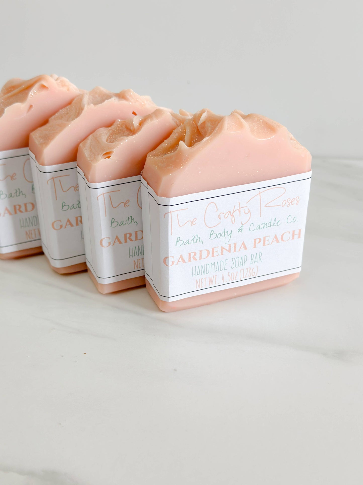 Gardenia Peach Soap Bar