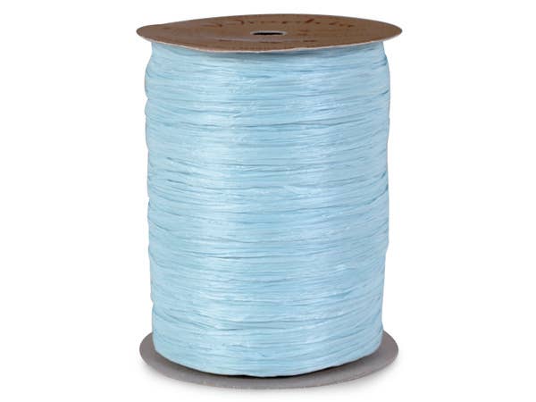 Matte Raffia Ribbon: White Matte, 1 Pack, 100 yards