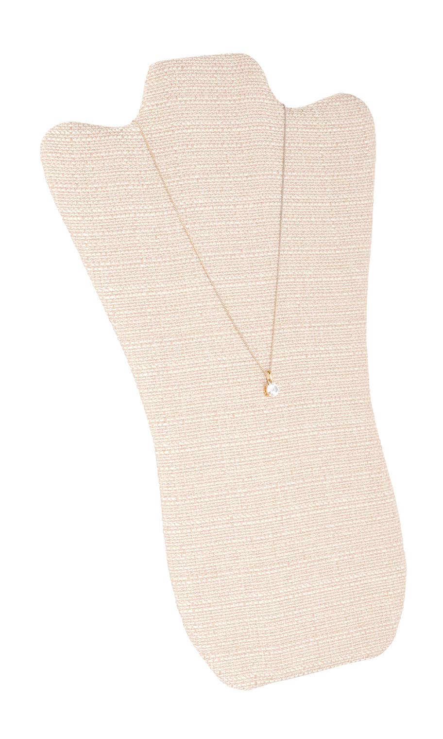Tall Linen Necklace Display Easel - 8 3/4"W x 14”L