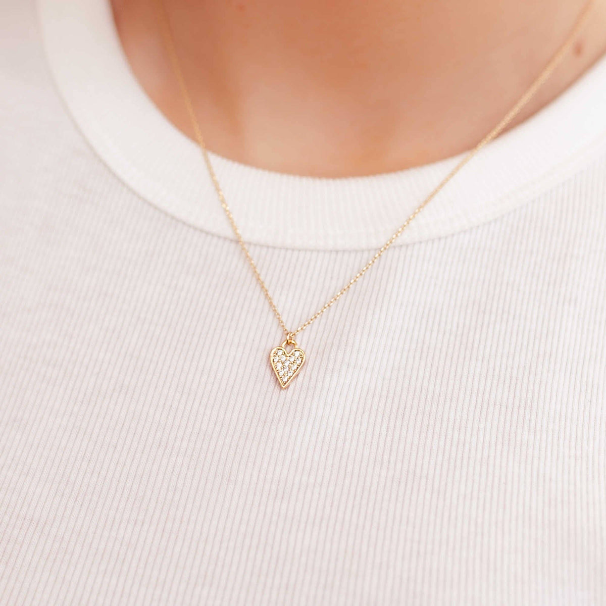 Heart On My Sleeve Pendant Necklace