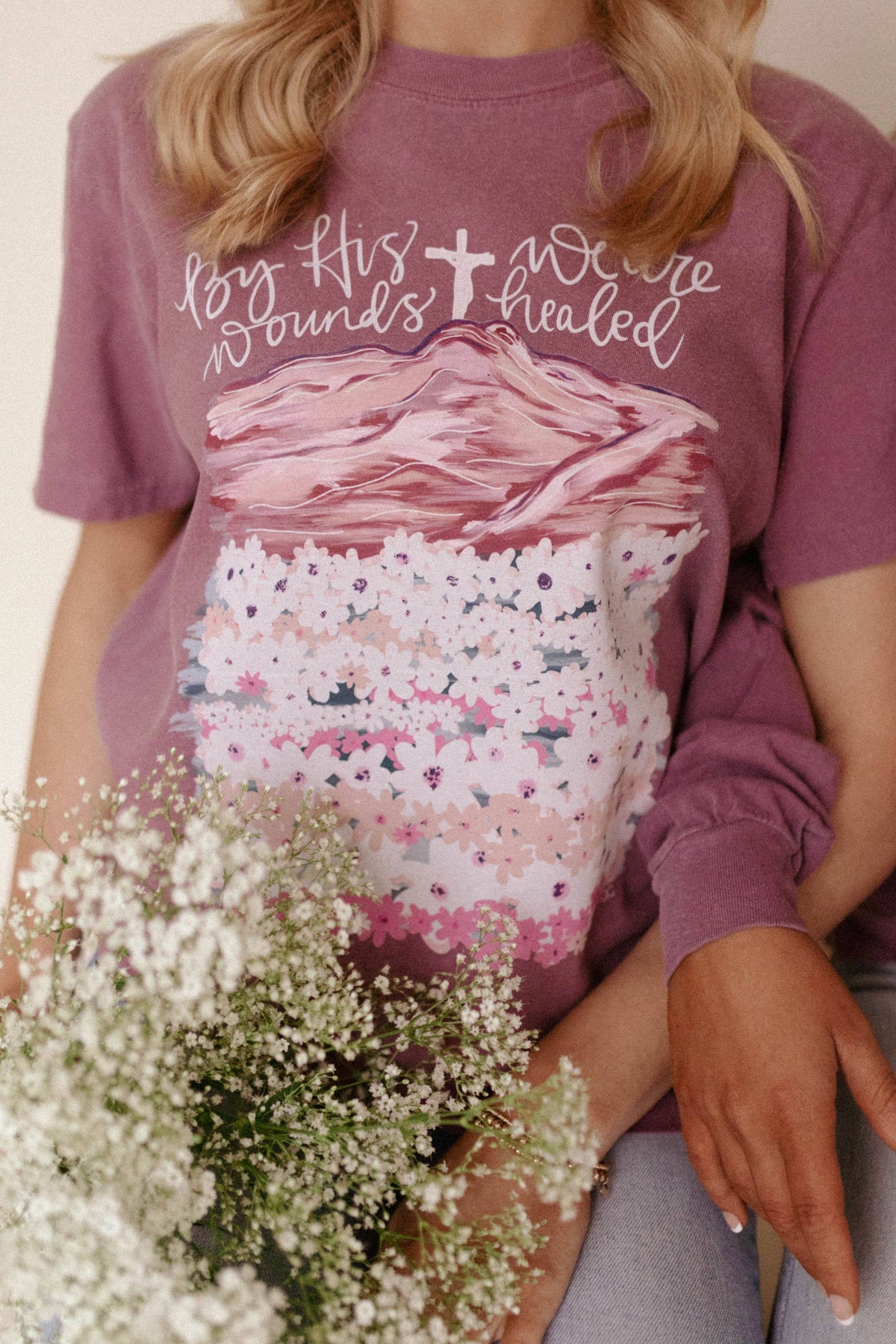 By His Wounds, We are Healed Tee