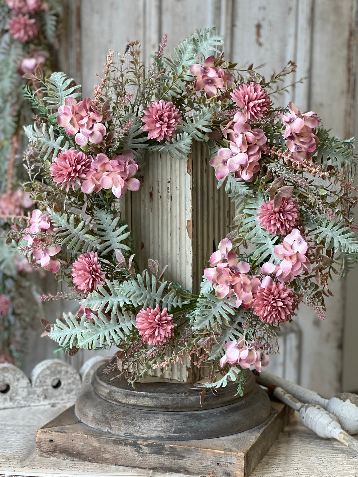 Midsummer Blooms Wreath | 24"