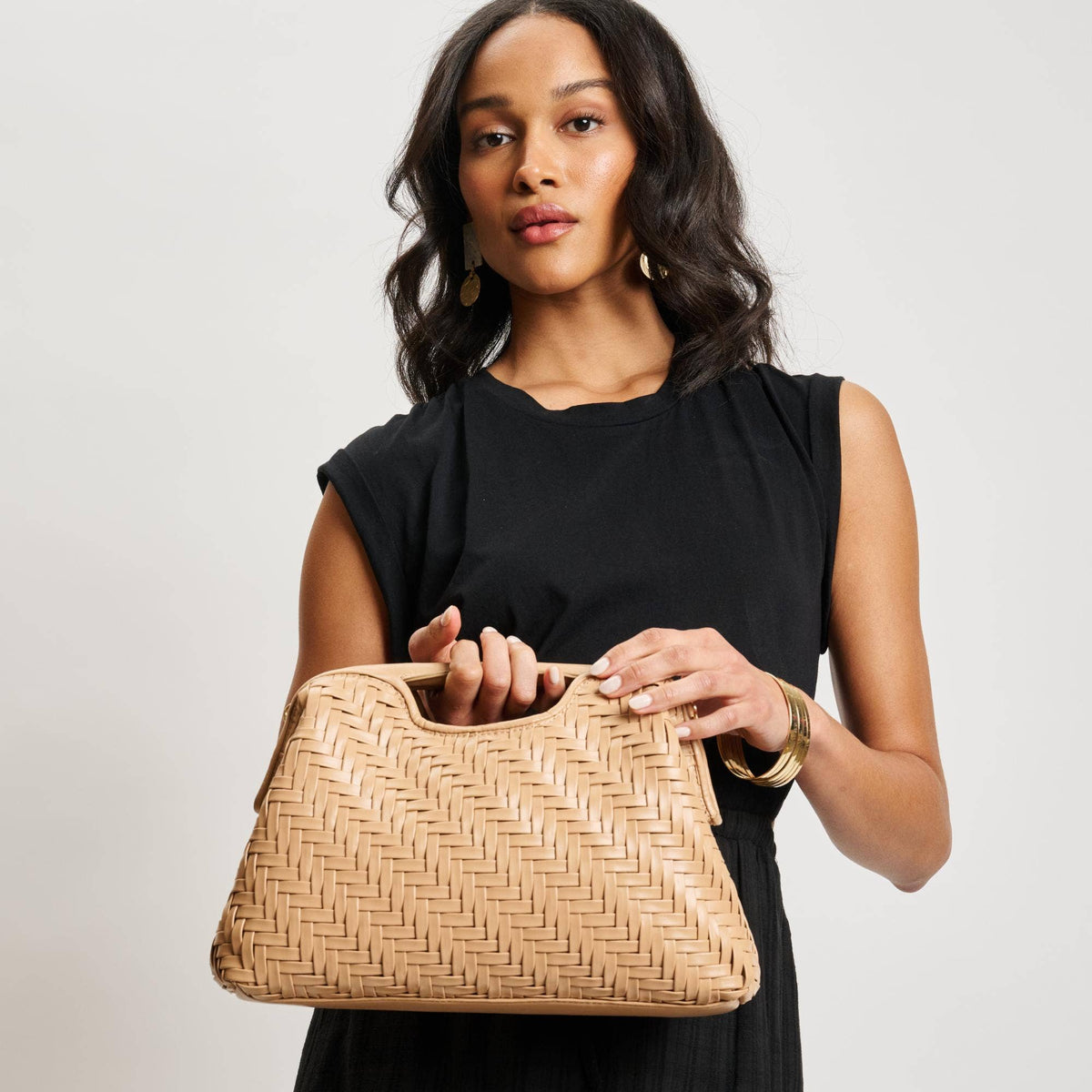 Amara Crossbody: Nude