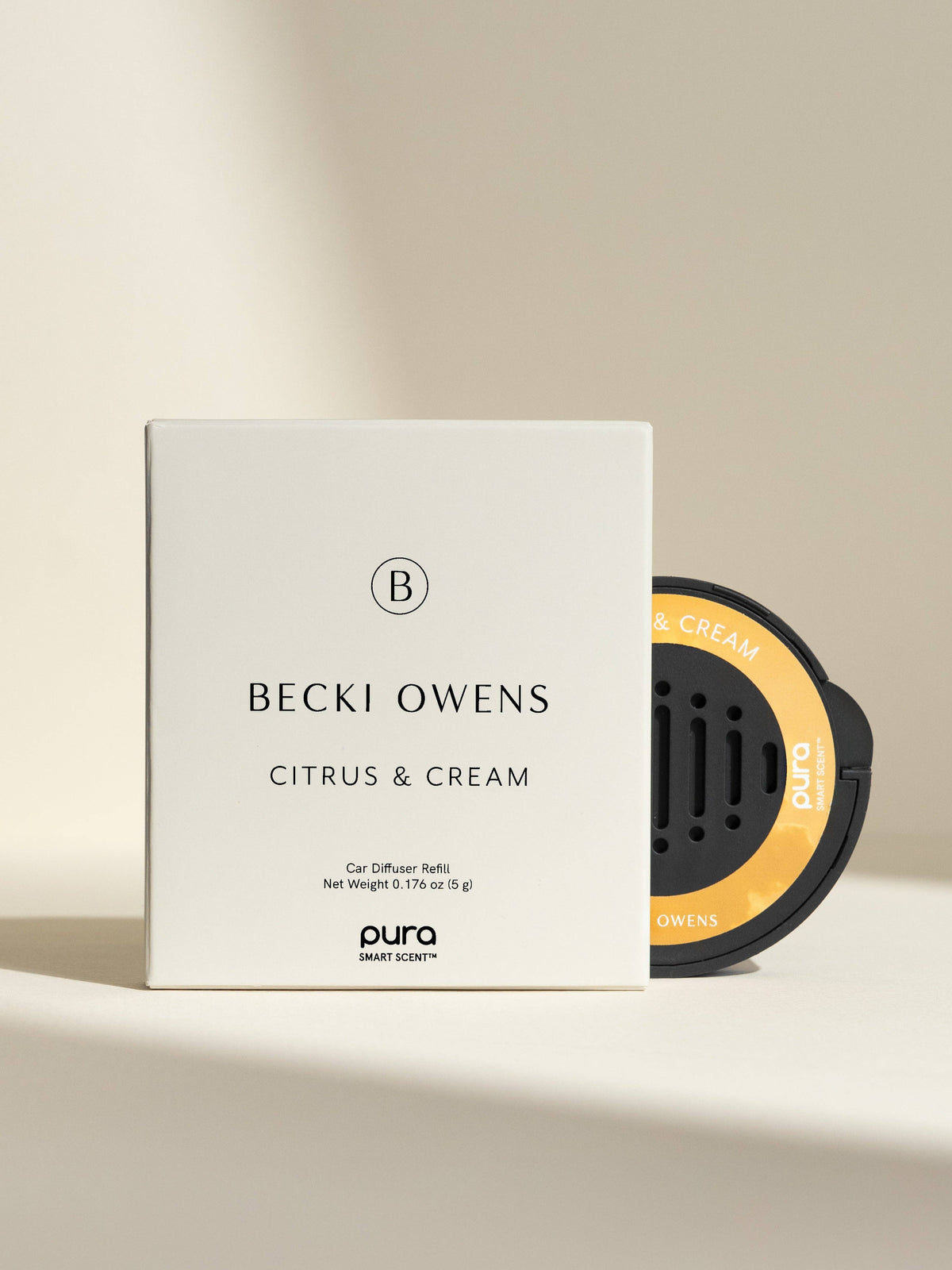 Citrus & Cream Car Pura