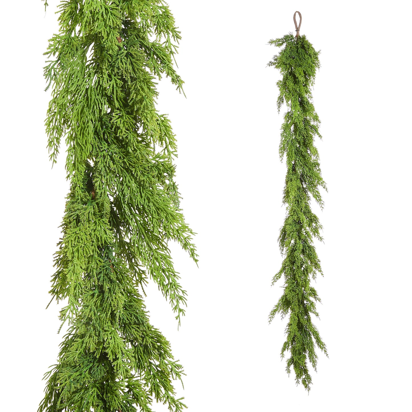 5' Fresh Green Cedar Garland