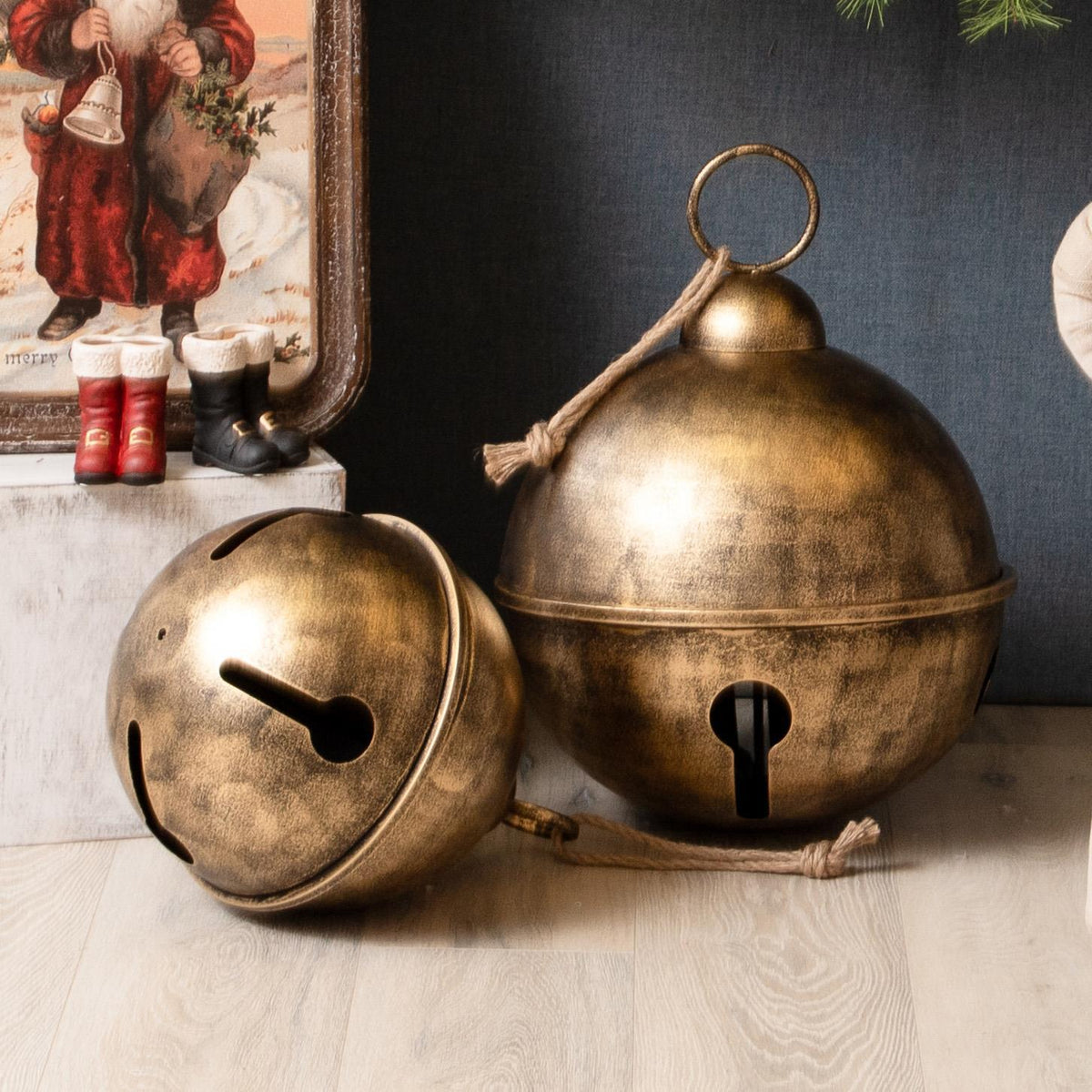 Oversized Gold Bells (2 sizes sold separately)