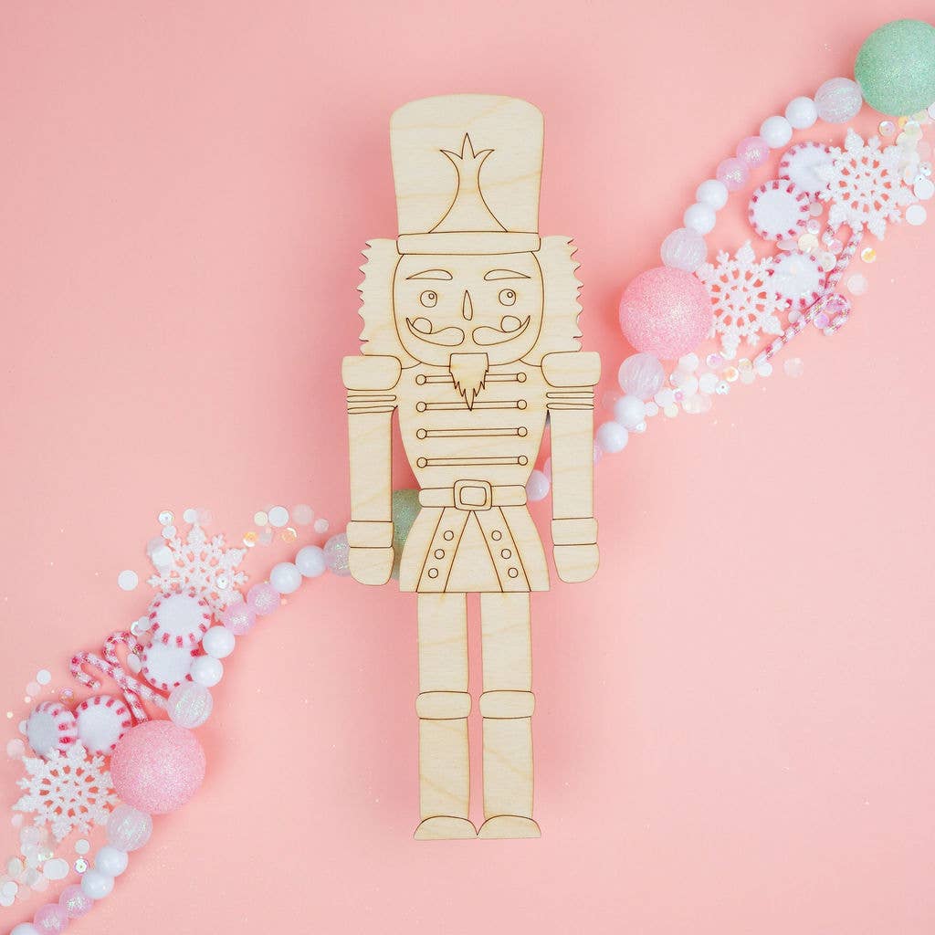 Nutcracker Cutout with Detail: 12"