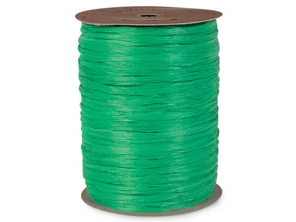 Matte Raffia Ribbon: White Matte, 1 Pack, 100 yards
