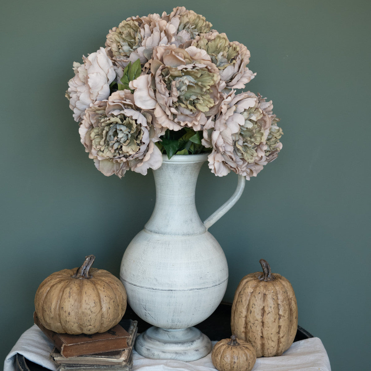 28" Tan Peony Stem
