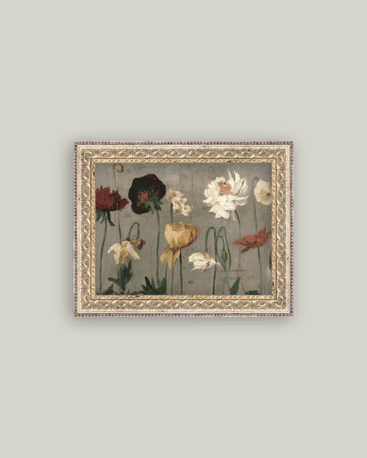 Vintage Garden: 16x12