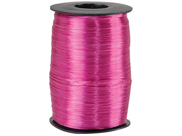 Pearlized Raffia Ribbon: Light Blue, 1 Pack, 100 yards