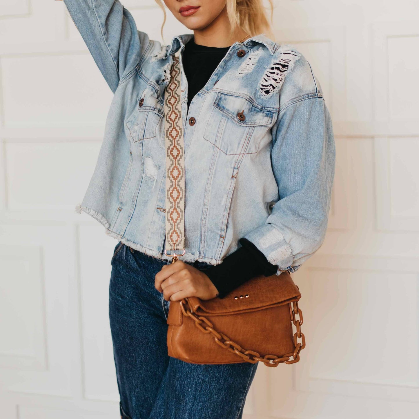 Gwen Foldover Clutch Crossbody