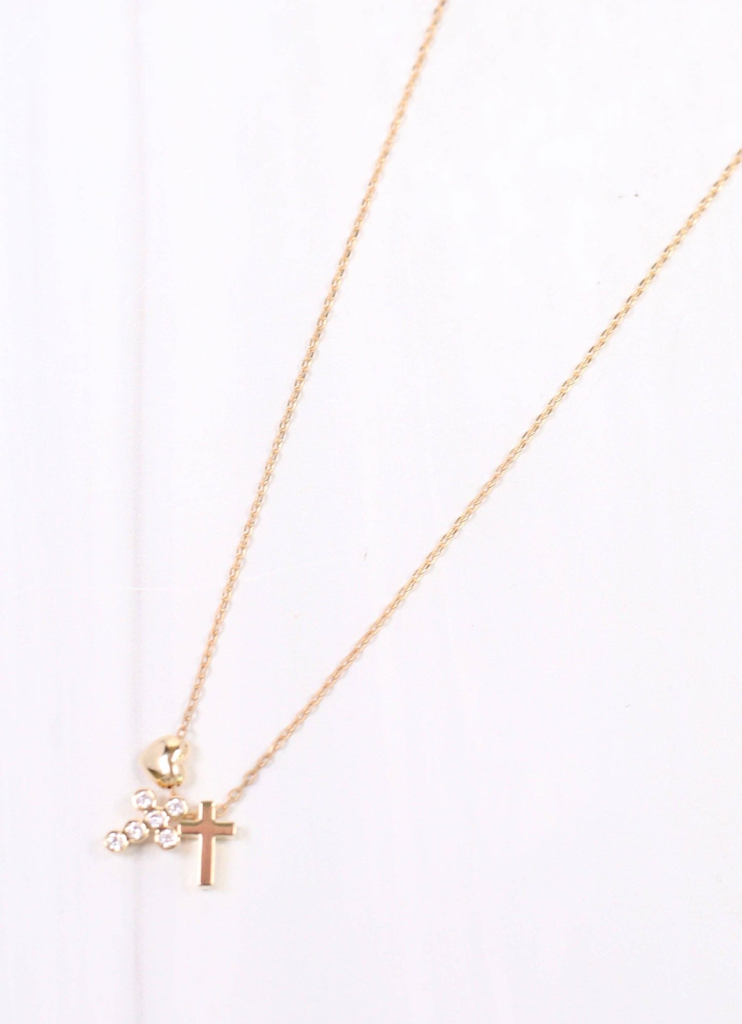 Emmons Mini Charms Necklace Gold