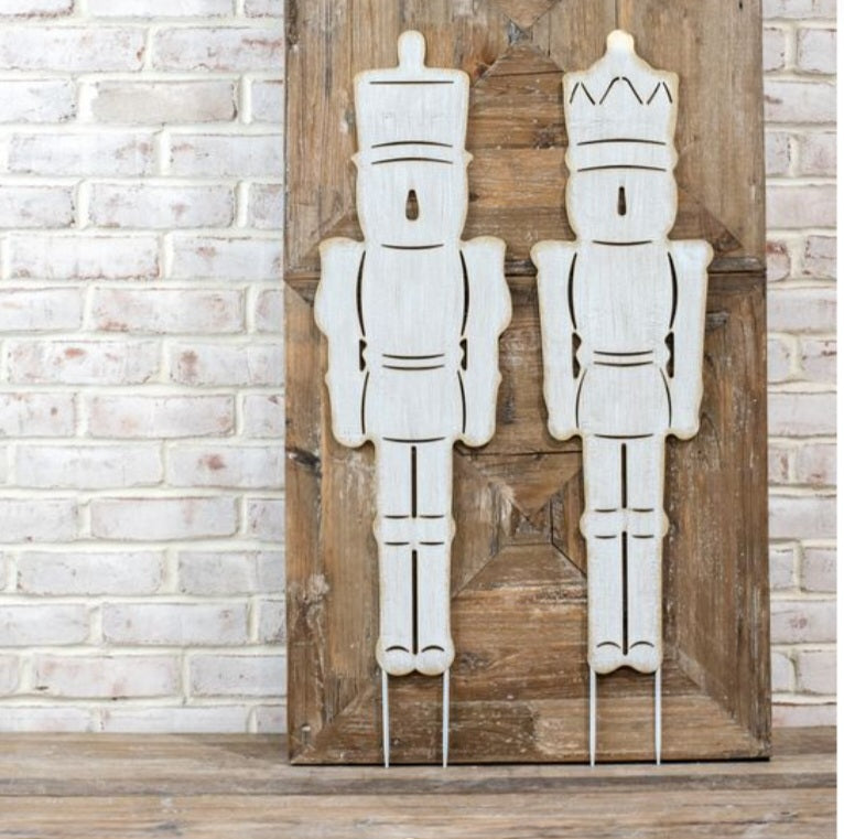 Brushed Gold Soldier Stakes - 36"