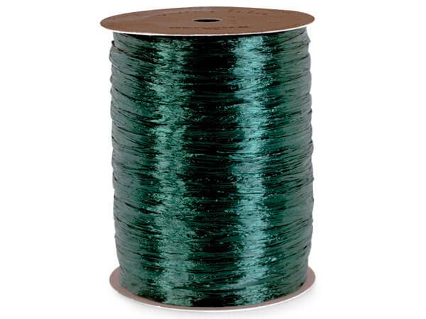 Pearlized Raffia Ribbon: Light Blue, 1 Pack, 100 yards