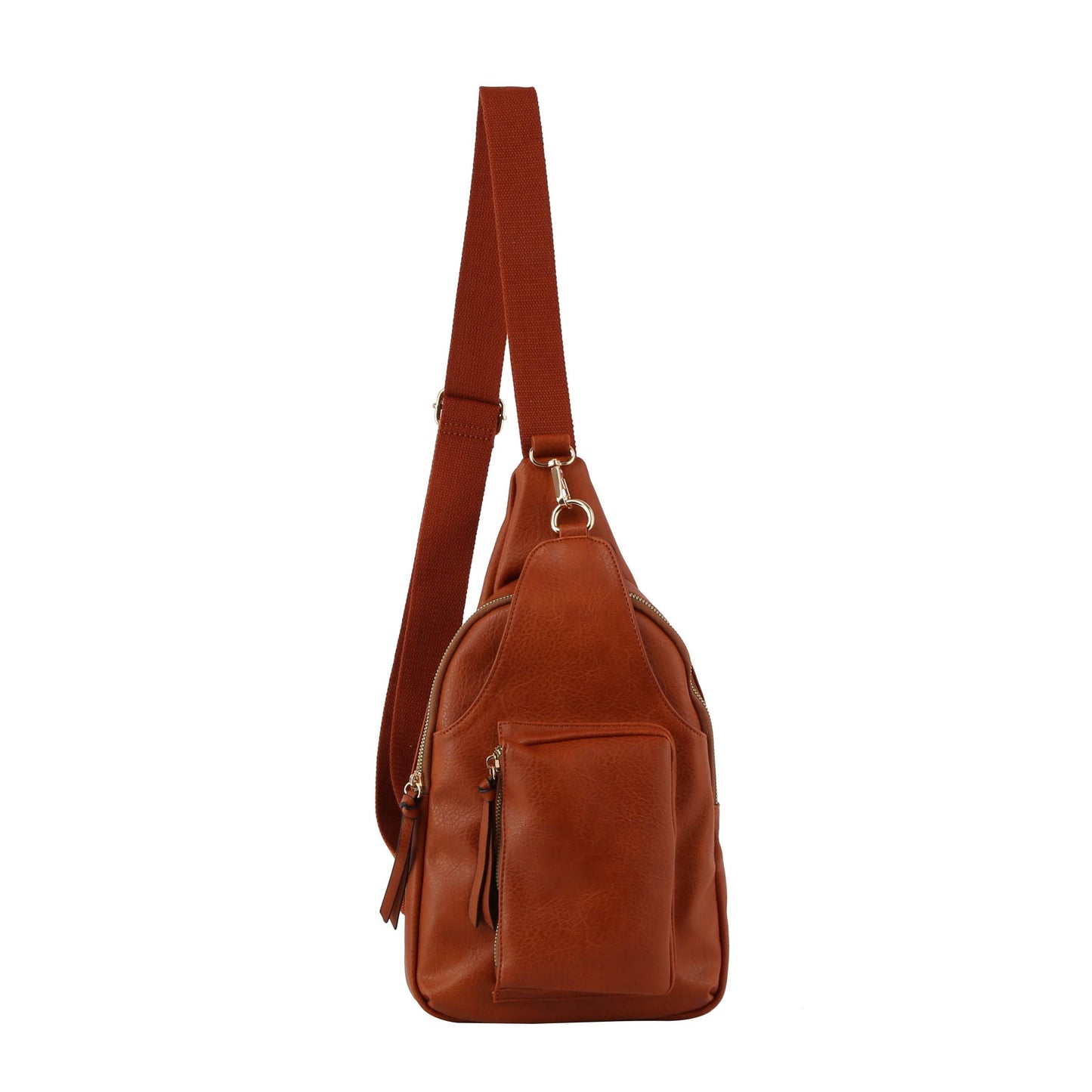 Crossbody Small Sling Backpack Dapack Chest Bag: Black / ONE SIZE