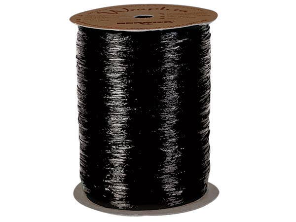 Pearlized Raffia Ribbon: Light Blue, 1 Pack, 100 yards