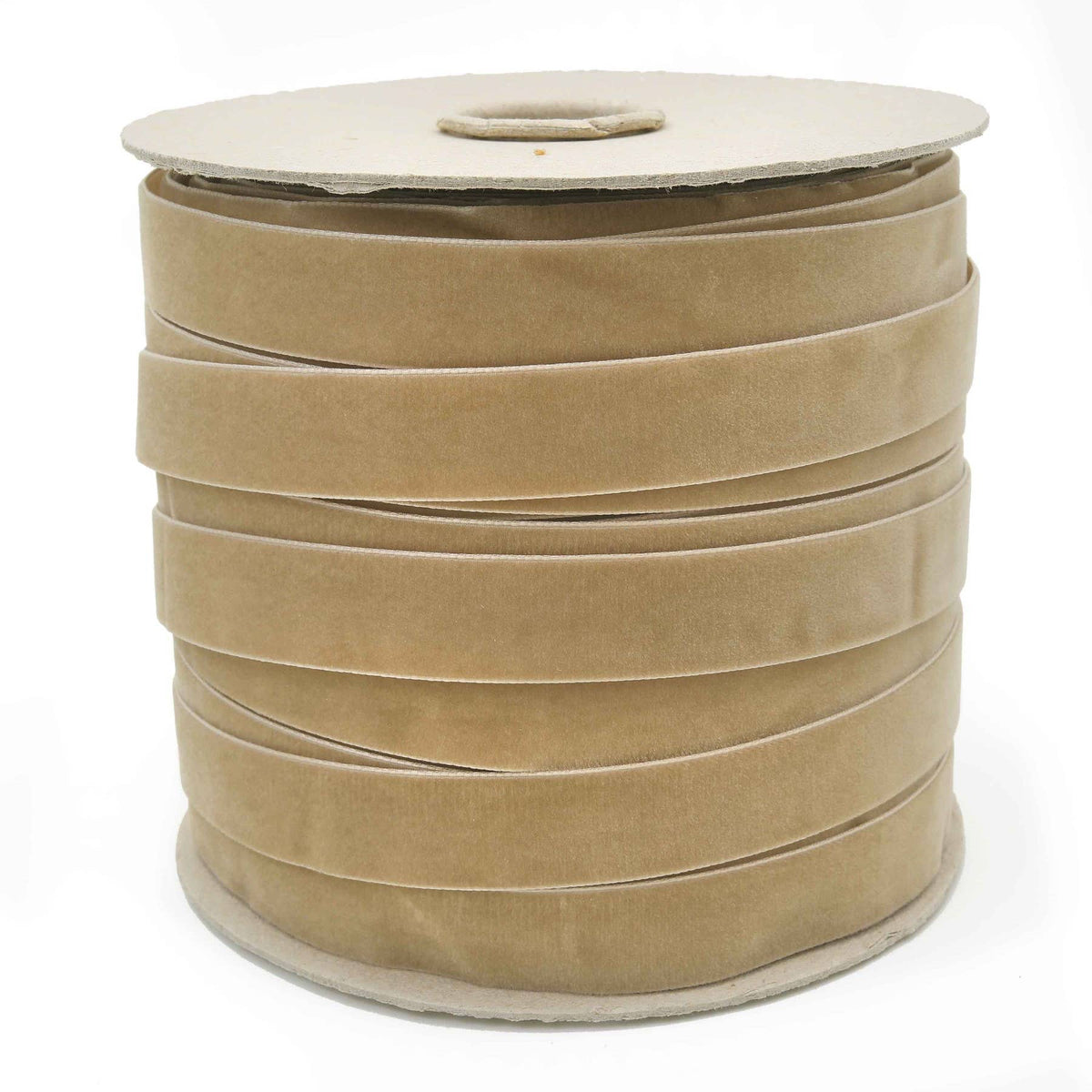 Tan Swiss Velvet Ribbon