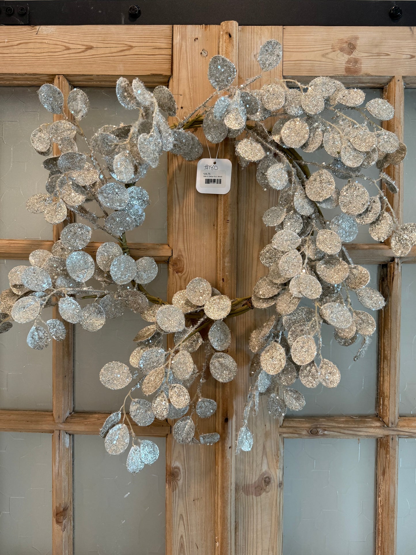 Glitz & Glitter Euc. Wreath