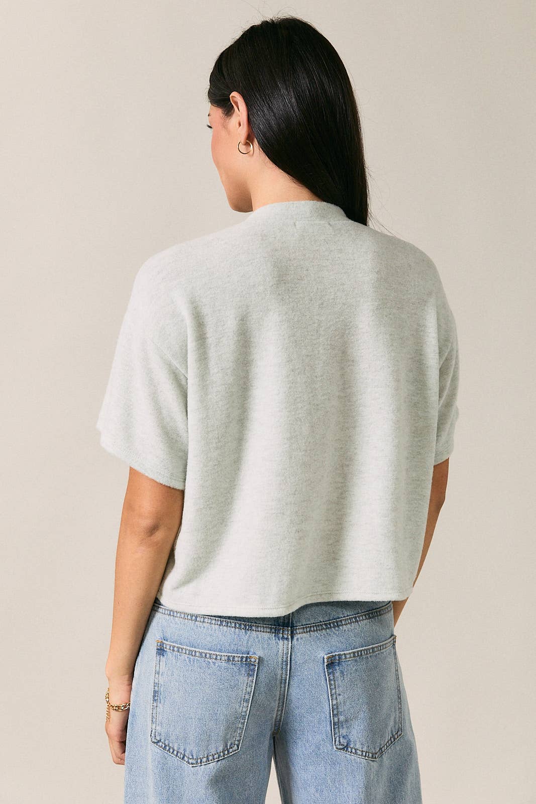 CCloud Soft Button Knit Top