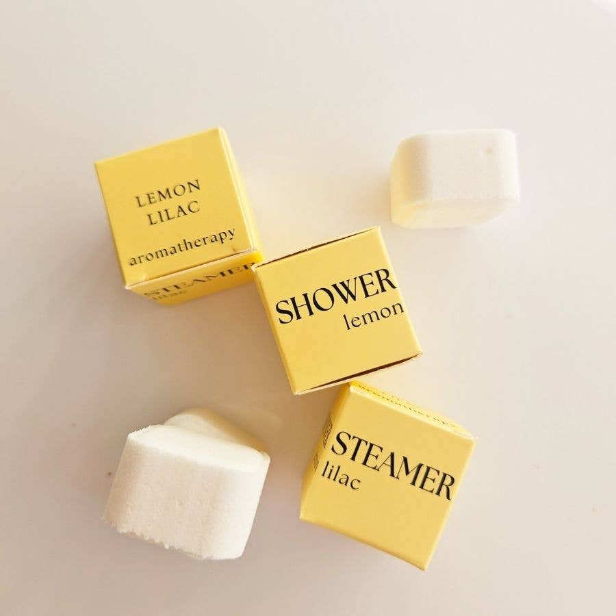 Lemon Lilac | Spring Shower Steamer, Aromatherapy, Spa