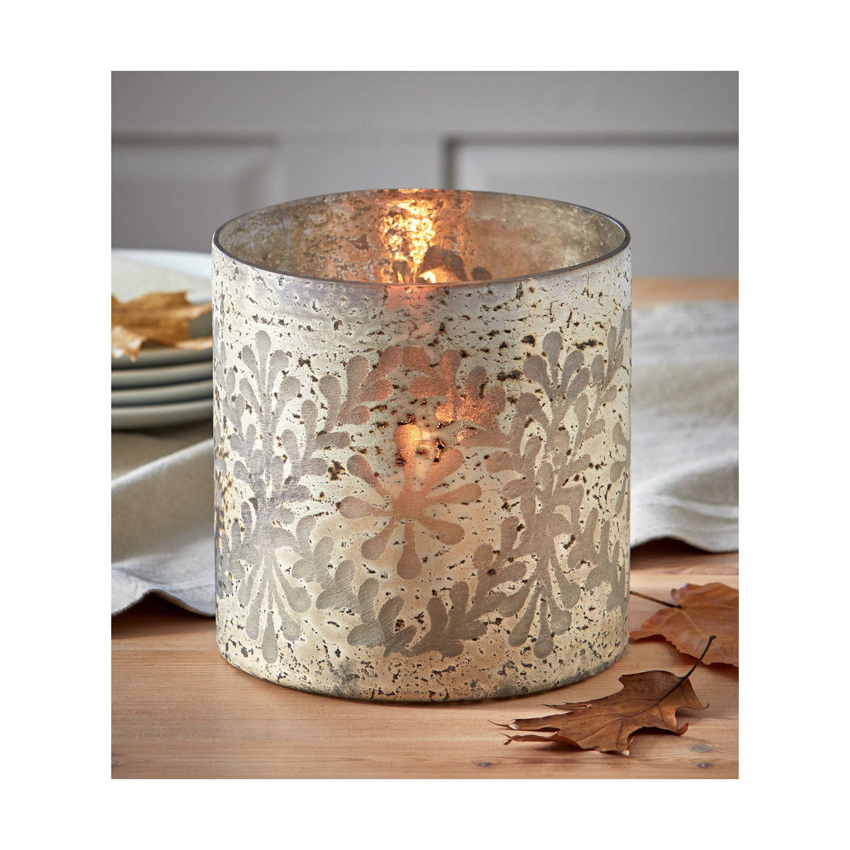 Eva Etched Hurricane - Antique Gold