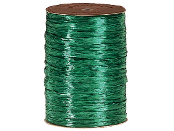 Pearlized Raffia Ribbon: Light Blue, 1 Pack, 100 yards
