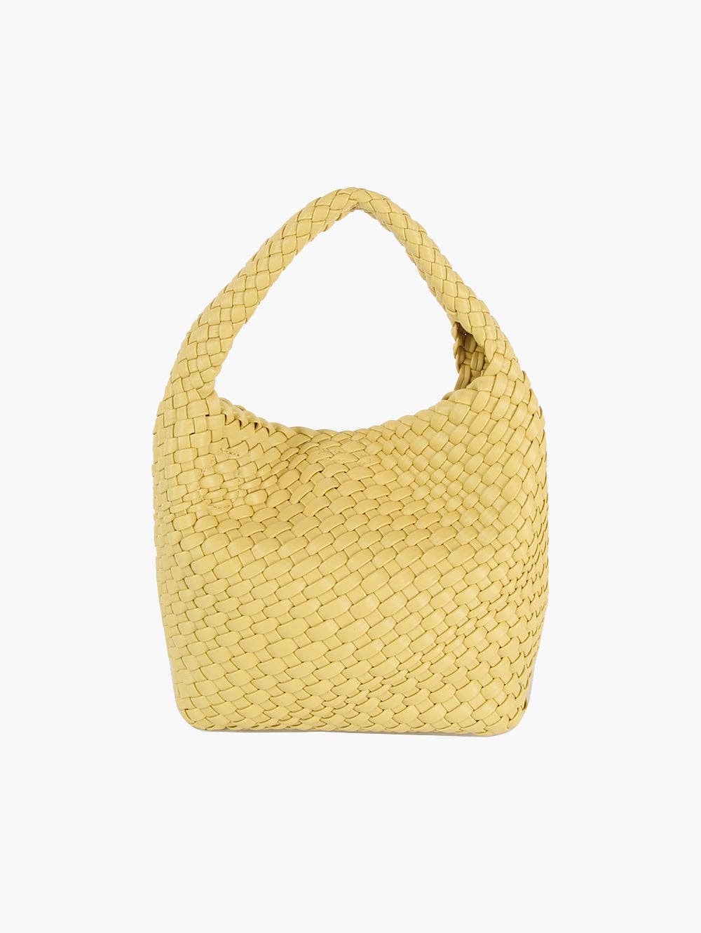Hobo Handbag With Detachable Shoulder Strap: GREY