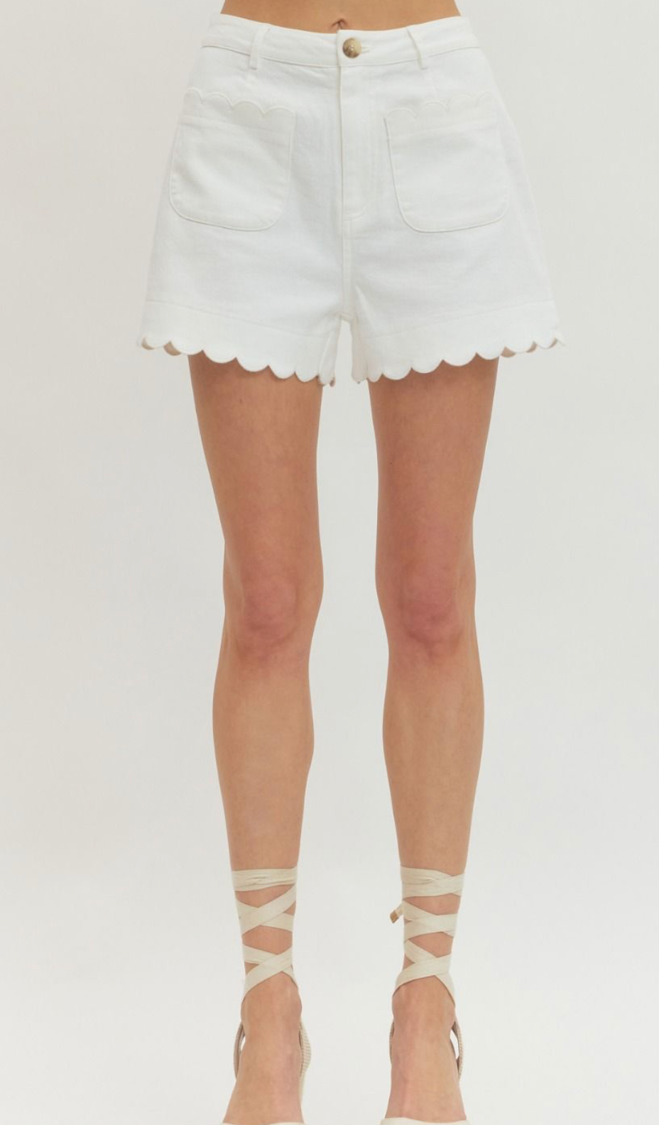 The Simply Scalloped Shorts