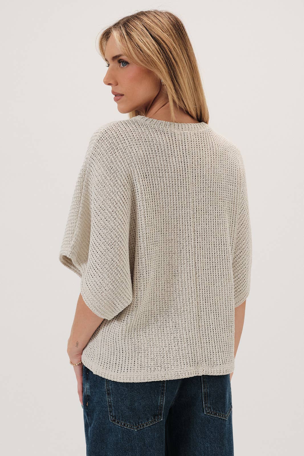 Natural Charm Bouclé Top