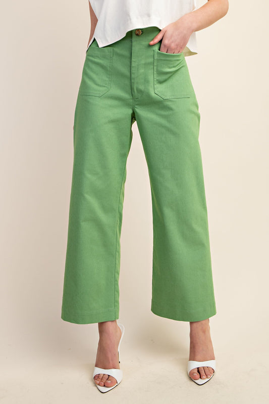 Apple Cropped Summer Pants